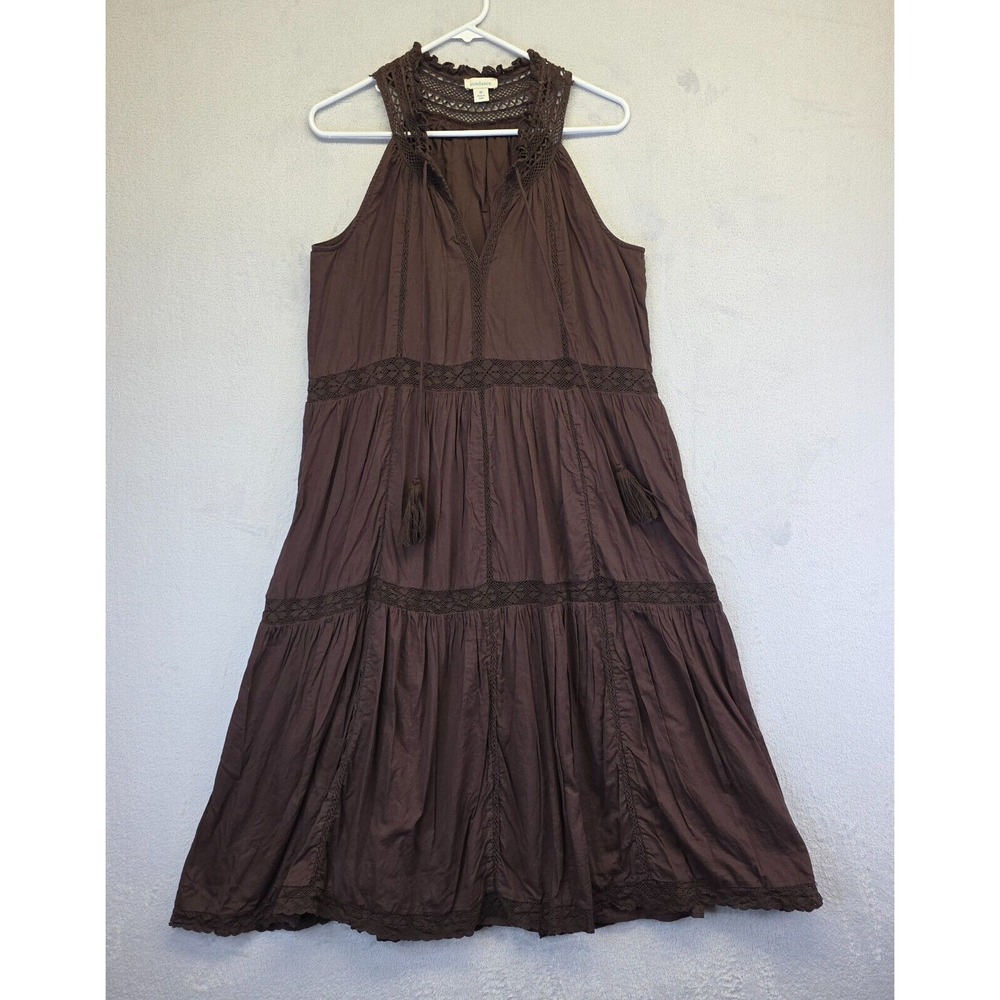 Sundance Dress Womens M Ruffle Tiered Y2K Cottagecore Boho Fairy Swing Relaxed‎